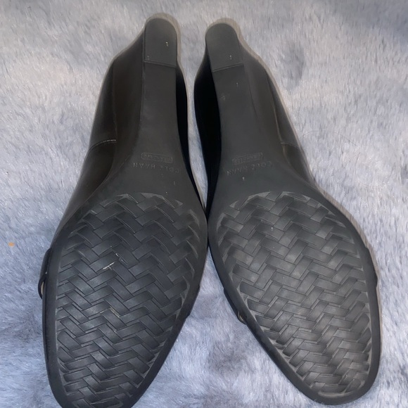 Cole Haan Malta Women's Leather Wedge Heels NWOT Box SZ 8 - Picture 6 of 7